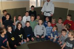 Ministranci - trening judo